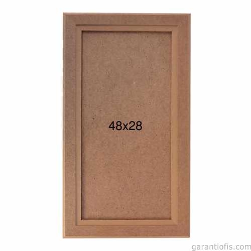 Hobi-Art PA 245 Boyanabilir Dekoratif Ahşap Pano - 1