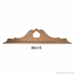 Hobi-Art RA 515 Boyanabilir Dekoratif Ahşap Raf (Duvar Tip)