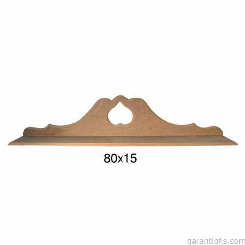 Hobi-Art RA 515 Boyanabilir Dekoratif Ahşap Raf (Duvar Tip) - 1