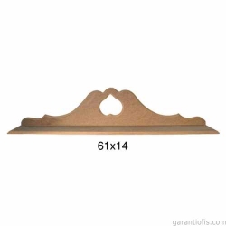 Hobi-Art RA 516 Boyanabilir Dekoratif Ahşap Raf (Duvar Tip)