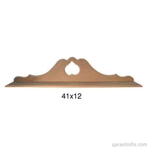 Hobi-Art RA 517 Boyanabilir Dekoratif Ahşap Raf (Duvar Tip) - 1