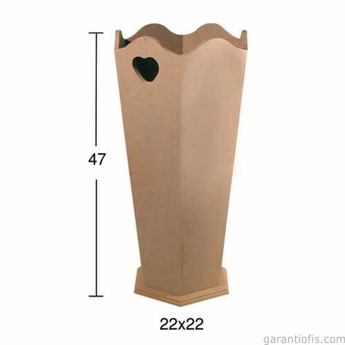 Hobi-Art Şemsiyelik Ahşap Obje F 756 - 1