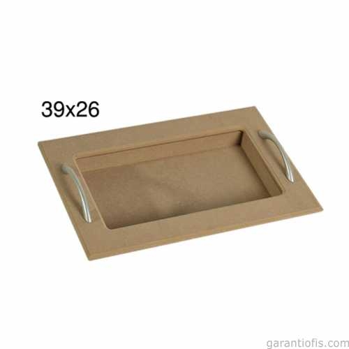 Hobi-Art T 687 Ahşap Dekoratif Tepsi - 1