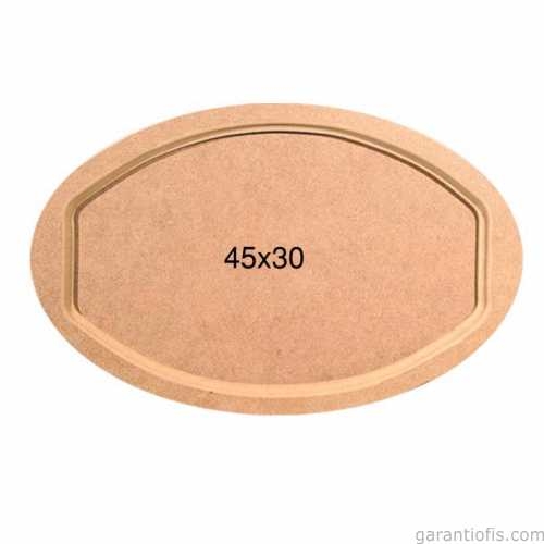 Hobi-Art T 695 Ahşap Dekoratif Tepsi Obje - 1