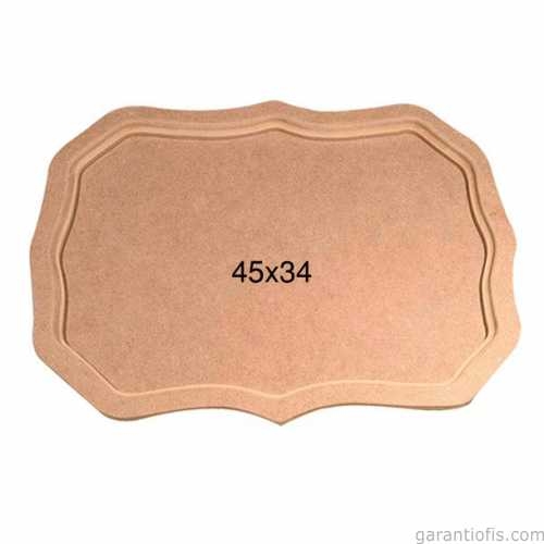 Hobi-Art T 696 Ahşap Dekoratif Tepsi Obje - 1