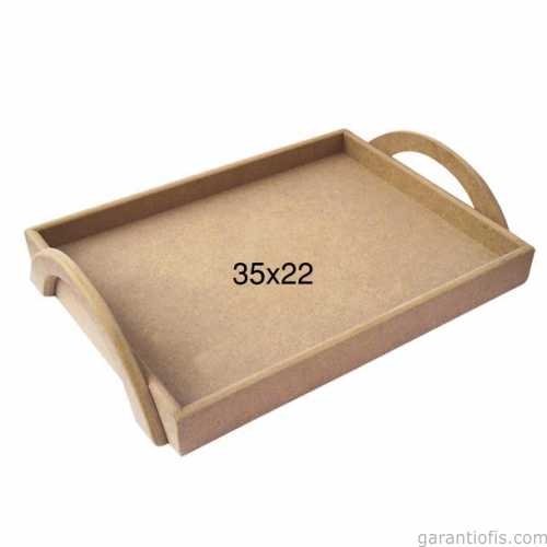 Hobi-Art T 718 Ahşap Tepsi Obje - 1