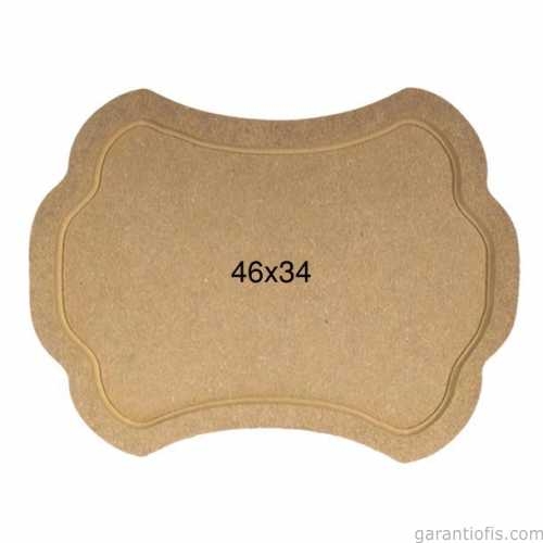 Hobi-Art T 719 Ahşap Dekoratif Tepsi Obje - 1