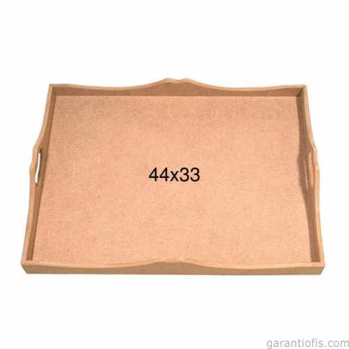 Hobi-Art T 721 Ahşap Dekoratif Tepsi Obje - 1