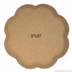 Hobi-Art T 722 Ahşap Dekoratif Tepsi Obje