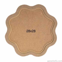 Hobi-Art T 723 Ahşap Dekoratif Tepsi Obje