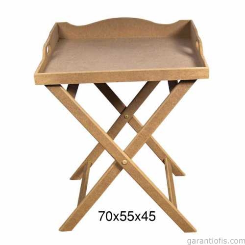 Hobi-Art T 734 Ahşap Dekoratif Tepsi Obje - 1