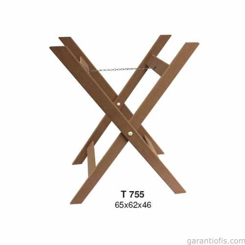 Hobi-Art T 755 Ahşap Dekoratif Tepsi Ayağı - 1