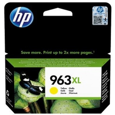 HP 3J29AE (963XL) YUKSEK KAPASITE SARI MUREKKEP KARTUS - 1