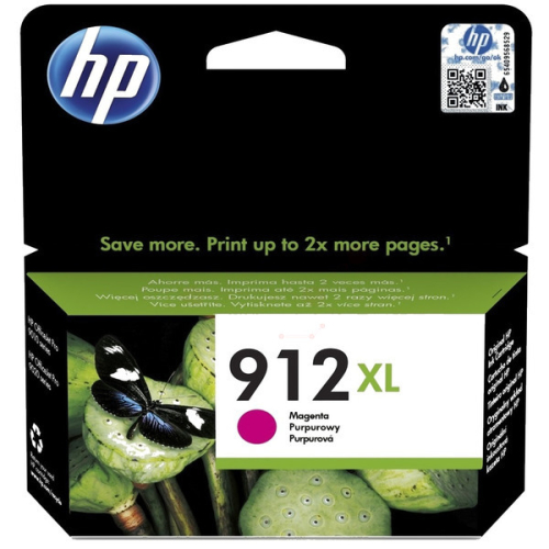 HP 3YL82AE (912XL) YUKSEK KAPASITE MAGENTA MUREKKEP KARTUS - 1
