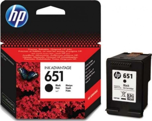 HP C2P10AE (651) SIYAH MUREKKEP KARTUSU 600 SAYFA - 1