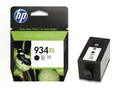 HP C2P23AE (934XL) SIYAH YUKSEK KAPASITELI MUREKKEP KARTUSU 1.000 SAYFA