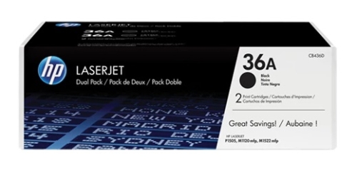 HP CB436AF (36A) SIYAH 2 LI PAKET TONER 2.000 SAYFA - 1