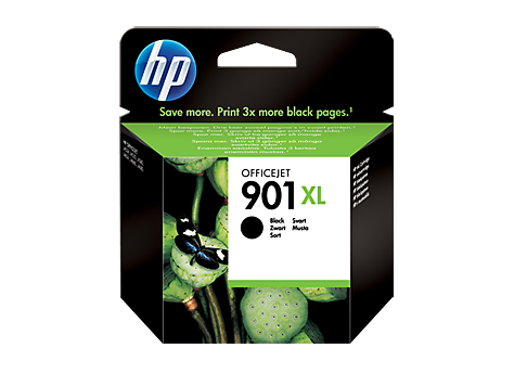 HP CC654AE (901XL) SIYAH YUKSEK KAPASITELI MUREKKEP KARTUSU 700 SAYFA - 1