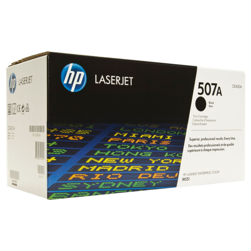 HP CE400A (507A) SIYAH TONER 5.500 SAYFA - 1