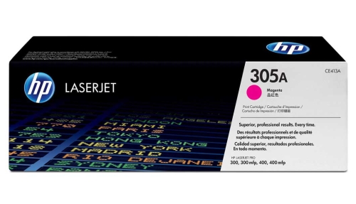 HP CE413A (305A) MACENTA TONER 2.600 SAYFA - 1