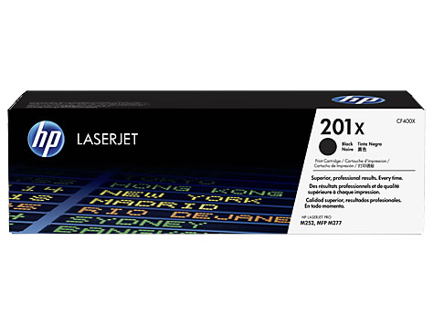 HP CF400X (201X) SIYAH YUKSEK KAPASITELI TONER 2.800 SAYFA - 1