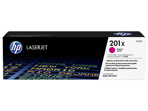 HP CF403X (201X) MACENTA YUKSEK KAPASITELI TONER 2.300 SAYFA - 1