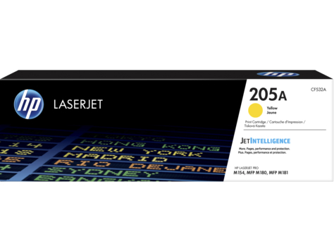 HP CF532A (205A) SARI TONER 900 SAYFA - 1
