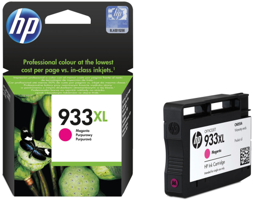 HP CN055AE (933XL) MACENTA YUKSEK KAPASITELI MUREKKEP KARTUSU 825 SAYFA - 1