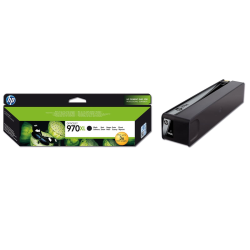 HP CN625AE (970XL) SIYAH YUKSEK KAPASITELI MUREKKEP KARTUSU 9.200 SAYFA - 1