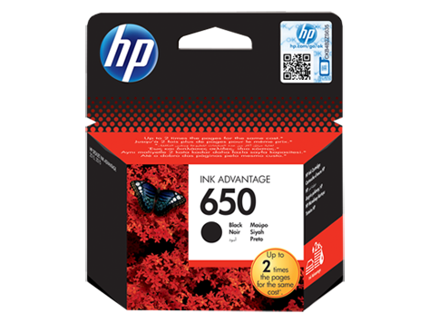 HP CZ101AE (650) SIYAH MUREKKEP KARTUSU 360 SAYFA - 1