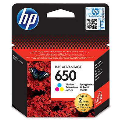 HP CZ102AE (650) UC RENKLI MUREKKEP KARTUSU 200 SAYFA - 1