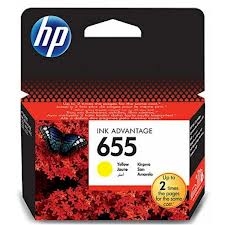 HP CZ112AE (655) SARI MUREKKEP KARTUSU 600 SAYFA - 1