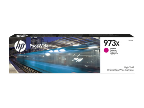 HP F6T82AE (973X) MACENTA YUKSEK KAPASITELI PAGEWIDE MUREKKEP KARTUSU 7000 SAYFA - 1