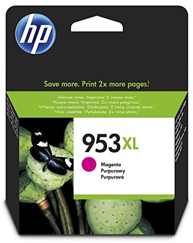 HP F6U17AE (953XL) MACENTA YUKSEK KAPASITELI MUREKKEP KARTUSU 1.600 SAYFA - 1