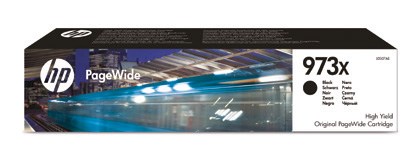HP L0S07AE (973X) SIYAH YUKSEK KAPASITELI PAGEWIDE MUREKKEP KARTUSU 10.000 SAYFA - 1