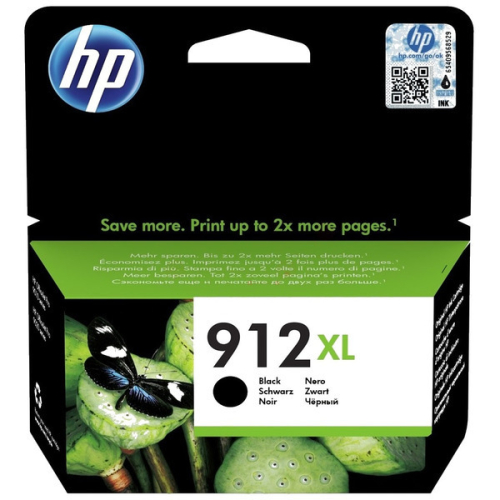 HP3YL84AE (912XL) YUKSEK KAPASITI SIYAH MUREKKEP KARTUS - 1