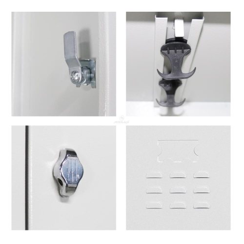 Metal iki Tam Boy Kapılı Soyunma Dolabı (Tam Boy Kapılı) - 4