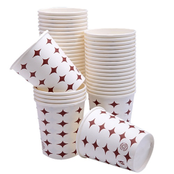 Karton Bardak Yıldız Desenli 7 Oz (3000 li Koli) - 1