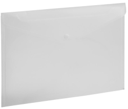 Kraf 1209 Şeffaf Çıtçıtlı A4 Dosya (12 li Paket)