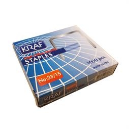 Kraf 23/15 Arşiv Tipi Zımba Teli (120 Sayfa Kapasitesi) - 1