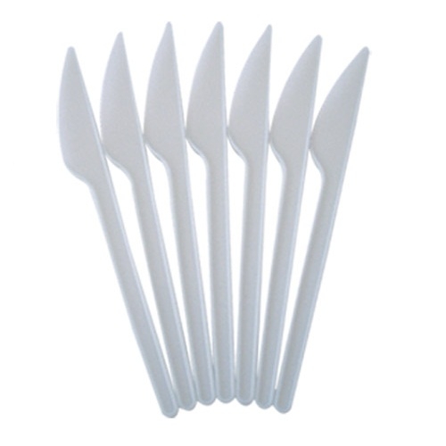 Kullan At Plastik Bıçak Orta Boy (100 lü Paket) - 1