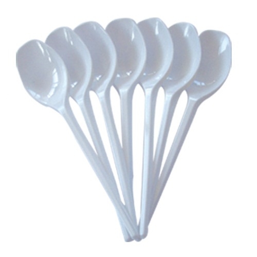 Kullan At Plastik Kaşık Orta Boy (100 lü Paket) - 1