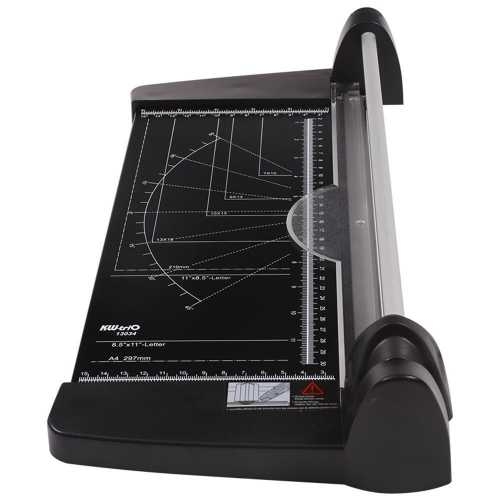 KW-trio 3034 Pratik A4 Sürgülü Giyotin (10 Yaprak Kapasiteli) - 4