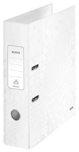 Leitz 1005 Geniş Klasör WOW Metalik Beyaz - 2