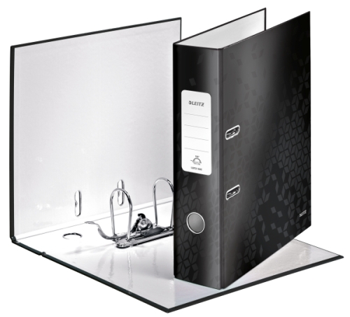 Leitz 1005 Geniş Klasör WOW Metalik Siyah - 1