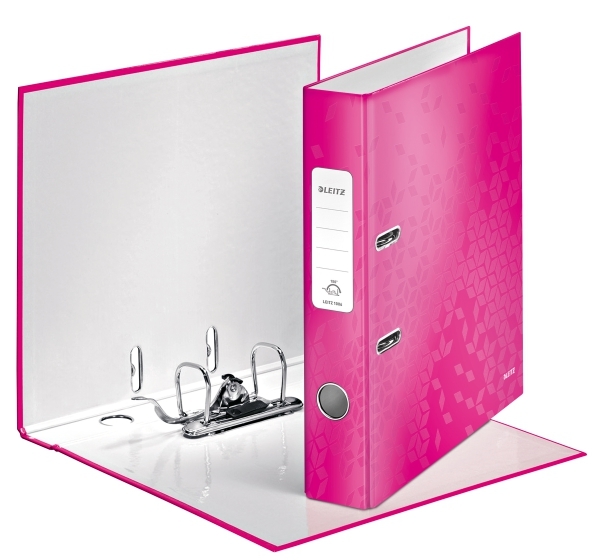 Leitz 1006 Dar Klasör Wow Metalik Pembe