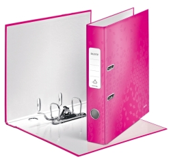 Leitz 1006 Dar Klasör WOW Metalik Pembe 