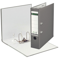Leitz 1010 Gri Geniş Plastik Klasör - 1