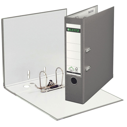 Leitz 1010 Gri Geniş Plastik Klasör - 1
