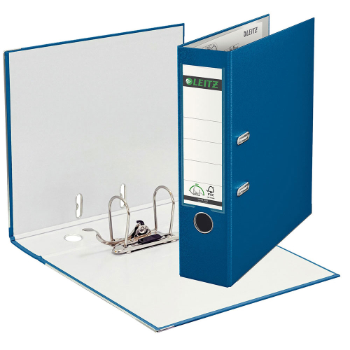 Leitz 1010 Mavi Geniş Plastik Klasör - 1